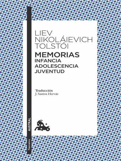 Title details for Memorias. Infancia/Adolescencia/Juventud by Liev N. Tolstói - Available